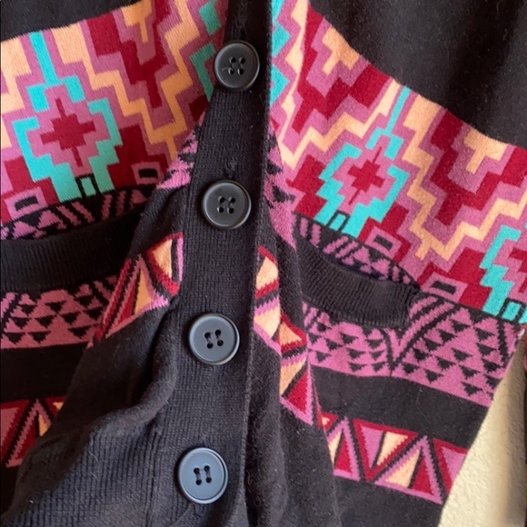 Nollie Aztec Design Cardigan - Sz Large - Picture 4 of 9
